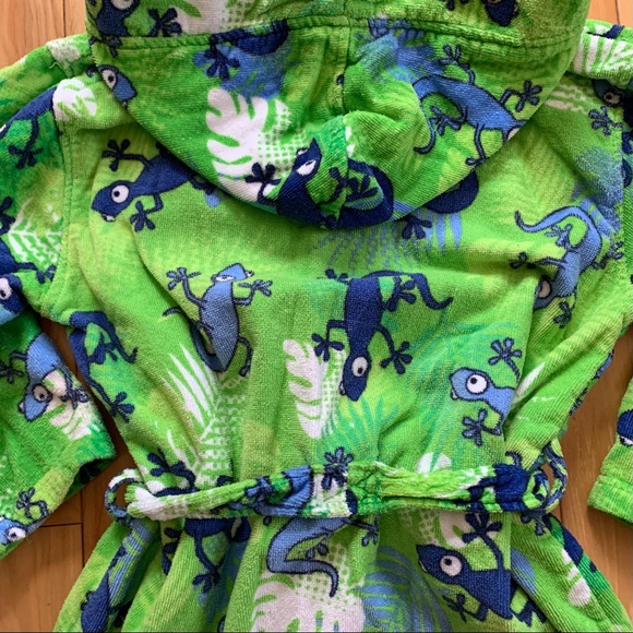 Boys Terry Towel Swim Robe - Picture 6 of 7